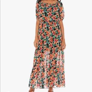 Caribbean Joe floral dress NWT